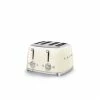 Smeg Toaster 4 Fentes Crème 2000 W TSF03CREU 1 Smeg Toaster 4 Fentes Crème 2000 W TSF03CREU -de Buyer Soldes Magasin 70282 0 8 Toaster 4 fentes creme 2000 W TSF03CREU Smeg