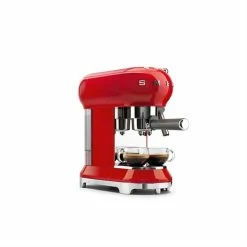 Smeg Machine à Café Expresso Rouge 1 L 1350 W ECF01RDEU -de Buyer Soldes Magasin 70290 2 5 Machine a cafe expresso rouge 1 L 1350 W ECF01RDEU Smeg