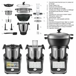 Robot Cuiseur Multifonction 4,5 L 1000 W 9 Robot Cuiseur Multifonction 4,5 L 1000 W -de Buyer Soldes Magasin 711018 3 5 Robot cuiseur multifonction 4 5 L 1000 W Mathon