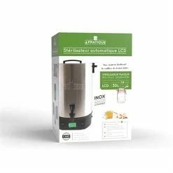 Stérilisateur Inox électrique 30 Litres Automatique 2200 W -de Buyer Soldes Magasin 713007 1 1 Sterilisateur inox electrique 30 litres automatique 2200 W Le Pratique