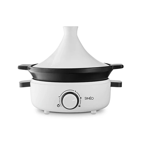 Tajine électrique Céramique 4 Personnes 1000 W Blanc 3 Tajine électrique Céramique 4 Personnes 1000 W Blanc