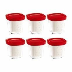 Set De 6 Pot Yaourt Multi Délices