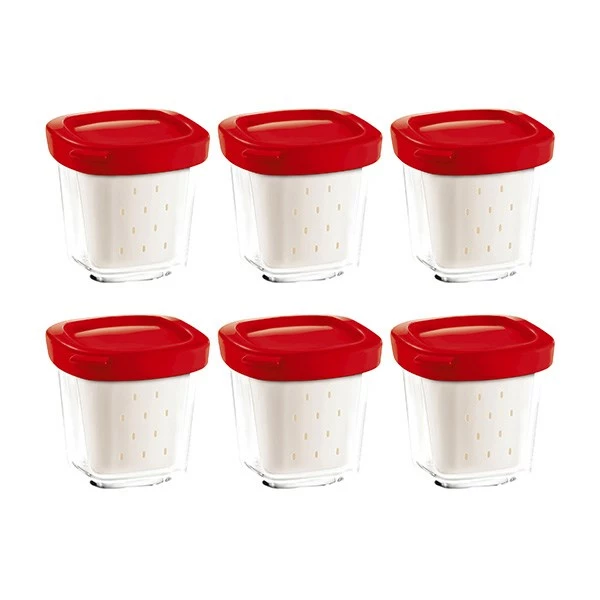 Set De 6 Pot Yaourt Multi Délices 3 Set De 6 Pot Yaourt Multi Délices