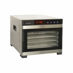Déshydrateur Inox 6 Plateaux SECCO6PRO -de Buyer Soldes Magasin 721002 1 1 Deshydrateur inox 6 plateaux SECCO6PRO Kitchen Chef Professional