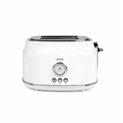 LIVOO Grille Pains Retro 2 Fentes DOD181W