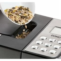 Domo Machine à Pain Automatique - 18 Programmes 500 W B3971 -de Buyer Soldes Magasin 728029 4 4 Machine a pain automatique 18 programmes 500 W B3971 Domo