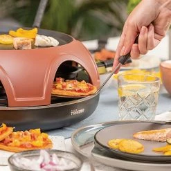 Tristar Four à Pizza électrique Multifonctions 6 Personnes Pizza Festa Gourmet 1800 W Marron -de Buyer Soldes Magasin 740071 3 2 Four a pizza electrique multifonctions 6 personnes Pizza Festa Gourmet 1800 W marron Tristar