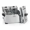 Friteuse Inox Double Cuve 7 L 4000 W KCPFR70X -de Buyer Soldes Magasin 758003 0 1 Friteuse inox double cuve 7 L 4000 W KCPFR70X Kitchen Chef Professional