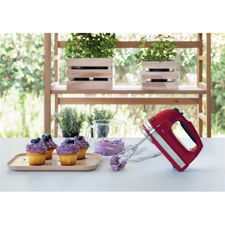 KitchenAid Batteur à Main 9 Vitesses Empire 85 W 5KHM9212EER Rouge 4 KitchenAid Batteur à Main 9 Vitesses Empire 85 W 5KHM9212EER Rouge – Image 2