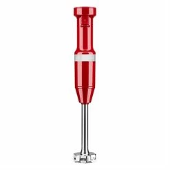 Mixeur Plongeant 5 Vitesses 180 W Rouge Empire Kitchenaid 5KHBV83EER -de Buyer Soldes Magasin 760130 1 2 Mixeur plongeant 5 vitesses 180 W rouge empire Kitchenaid 5KHBV83EER Kitchenaid