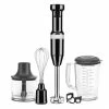 Mixeur Plongeant 5 Vitesses 180 W Noir Onyx Kitchenaid 5KHBV83EOB -de Buyer Soldes Magasin 760142 0 2 Mixeur plongeant 5 vitesses 180 W noir onyx Kitchenaid 5KHBV83EOB Kitchenaid