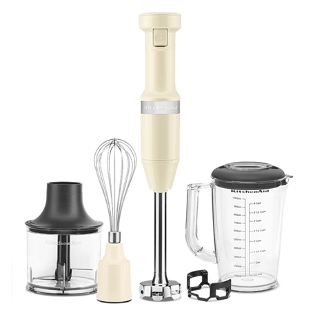 Mixeur Plongeant 5 Vitesses 180 W Crème Kitchenaid 5KHBV83EAC 3 Mixeur Plongeant 5 Vitesses 180 W Crème Kitchenaid 5KHBV83EAC