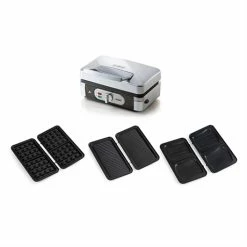 Domo Appareil 3 En 1 Grill, Gaufrier Et Croque-monsieur 30 Cm 1000 W DO9136C