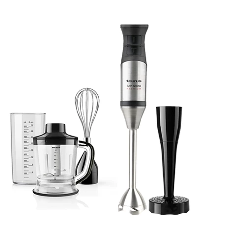 Taurus Mixeur Plongeant Acier Inoxydable 1200 W 1L 3 Taurus Mixeur Plongeant Acier Inoxydable 1200 W 1L