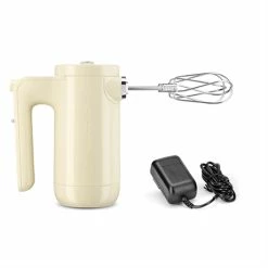 KitchenAid Batteur à Main électrique Sans Fil 7 Vitesses Crème 5KHMB732EAC 9 KitchenAid Batteur à Main électrique Sans Fil 7 Vitesses Crème 5KHMB732EAC -de Buyer Soldes Magasin 760358 2 2 Batteur a main electrique sans fil 7 vitesses creme 5KHMB732EAC Kitchenaid
