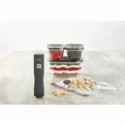 Caso Pompe De Mise Sous Vide électrique Vacu One Touch Eco-Set Avec Accessoires 11 Caso Pompe De Mise Sous Vide électrique Vacu One Touch Eco-Set Avec Accessoires -de Buyer Soldes Magasin 760363 4 1 Pompe de mise sous vide electrique Vacu One Touch Eco Set avec accessoires Caso
