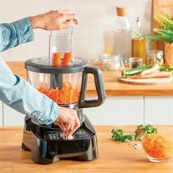 Moulinex Robot Double Force 1000 W FP821811 Noir -de Buyer Soldes Magasin 761058 2 2 Robot double force 1000 W FP821811 noir Moulinex