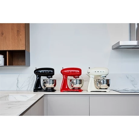 Smeg Robot Pâtissier 4,8 L 800 W SMF03BLEU Noir 4 Smeg Robot Pâtissier 4,8 L 800 W SMF03BLEU Noir – Image 2