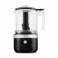 KitchenAid Hachoir électrique Sans Fil 2 Vitesses 1,18 L Noir Réglisse 5KFCB519EBM -de Buyer Soldes Magasin 761097 4 1 Hachoir electrique sans fil 2 vitesses 1 18 L noir reglisse 5KFCB519EBM Kitchenaid
