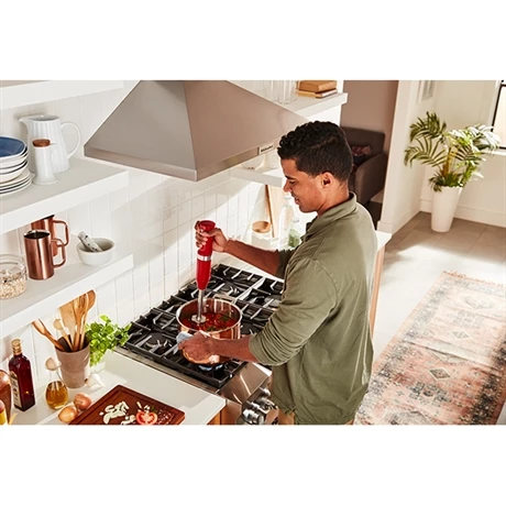 KitchenAid Mixeur Plongeant Sans Fil Rouge Empire 5KHBBV53EER 7 KitchenAid Mixeur Plongeant Sans Fil Rouge Empire 5KHBBV53EER – Image 5