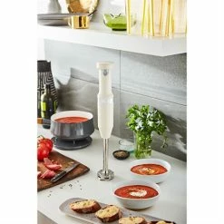 KitchenAid Mixeur Plongeant Sans Fil Crème 5KHBBV53EAC 11 KitchenAid Mixeur Plongeant Sans Fil Crème 5KHBBV53EAC -de Buyer Soldes Magasin 761122 4 1 Mixeur plongeant sans fil creme 5KHBBV53EAC Kitchenaid