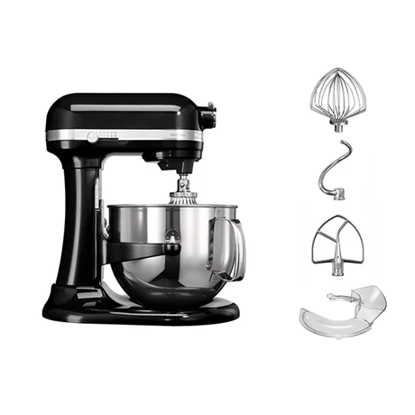 KitchenAid Robot Pâtissier Multifonction Avec Crémaillère Artisan Noir Onyx 500 W 5KSM7580XEOB 5 KitchenAid Robot Pâtissier Multifonction Avec Crémaillère Artisan Noir Onyx 500 W 5KSM7580XEOB – Image 3