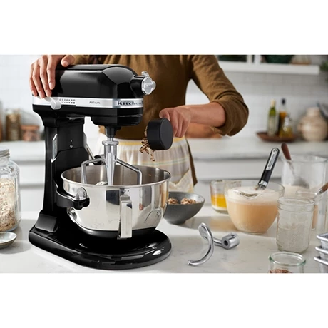 KitchenAid Robot Pâtissier Multifonction Avec Crémaillère Artisan Noir Onyx 500 W 5KSM7580XEOB 7 KitchenAid Robot Pâtissier Multifonction Avec Crémaillère Artisan Noir Onyx 500 W 5KSM7580XEOB – Image 5
