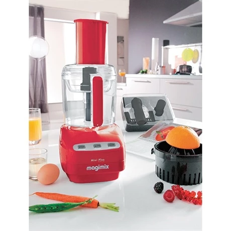 Magimix Robot Multifonctions Le Mini Plus Rouge 18253F 4 Magimix Robot Multifonctions Le Mini Plus Rouge 18253F – Image 2