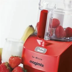 Magimix Mini Hachoir Le Micro Rouge 18114F -de Buyer Soldes Magasin 76167 1 2 Mini hachoir Le Micro Rouge 18114F Magimix