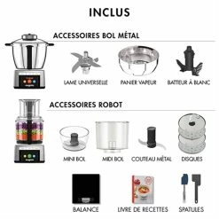 Magimix Robot Cook Expert Chrome Mat 18900 8 Magimix Robot Cook Expert Chrome Mat 18900 -de Buyer Soldes Magasin 76173 2 80 Robot Cook Expert Chrome Mat 18900 Magimix