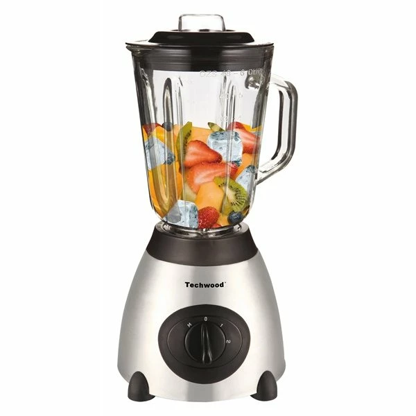 Blender Inox Avec Bol En Verre 500 W 1,5 L TBLI-360 3 Blender Inox Avec Bol En Verre 500 W 1,5 L TBLI-360