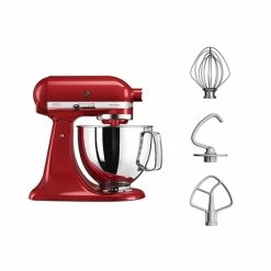 KitchenAid Robot Pâtissier Multifonction Artisan Rouge Empire 300 W 5KSM125EER 8 KitchenAid Robot Pâtissier Multifonction Artisan Rouge Empire 300 W 5KSM125EER -de Buyer Soldes Magasin 76190 2 5 Robot patissier multifonction Artisan Rouge Empire 300 W 5KSM125EER Kitchenaid