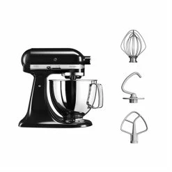 KitchenAid Robot Pâtissier Multifonction Artisan Noir Onyx 300 W 5KSM125EOB -de Buyer Soldes Magasin 76191 3 8 Robot patissier Multifonction Artisan Noir Onyx 300 W 5KSM125EOB Kitchenaid