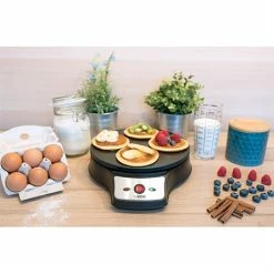 LIVOO Crêpière 2 En 1 - Crêpes Et Pancakes 1000 W DOC143 -de Buyer Soldes Magasin 780059 3 3 Crepiere 2 en 1 Crepes et Pancakes 1000 W DOC143 Livoo