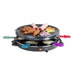 LIVOO Appareil à Raclette 6 Personnes 800 W DOC207