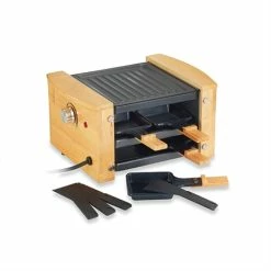 Raclette Grill 4 Poêlons 650 W Bois 6 Raclette Grill 4 Poêlons 650 W Bois -de Buyer Soldes Magasin 780191 1 1 Raclette grill 4 poelons 650 W bois Kitchen Chef Professional