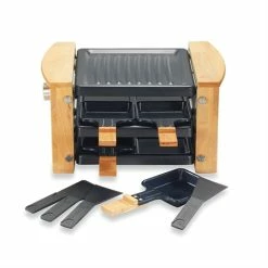 Raclette Grill 4 Poêlons 650 W Bois 7 Raclette Grill 4 Poêlons 650 W Bois -de Buyer Soldes Magasin 780191 2 1 Raclette grill 4 poelons 650 W bois Kitchen Chef Professional