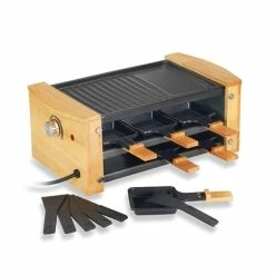 Raclette Grill 6 Poêlons 900 W -de Buyer Soldes Magasin 780192 2 1 Raclette grill 6 poelons 900 W Kitchen Chef Professional