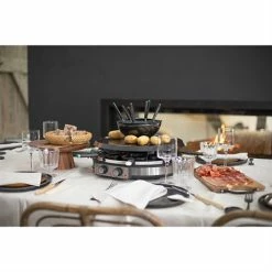 LIVOO Appareil à Raclette Grill Et Fondue 8 Personnes 1900 W DOC265 -de Buyer Soldes Magasin 780247 4 2 Appareil a raclette grill et fondue 8 personnes 1900 W DOC265 Livoo