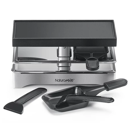 Appareil à Raclette électrique 2 Poêlons 440 W 3 Appareil à Raclette électrique 2 Poêlons 440 W