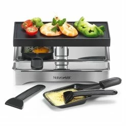 Appareil à Raclette électrique 2 Poêlons 440 W 7 Appareil à Raclette électrique 2 Poêlons 440 W -de Buyer Soldes Magasin 780252 2 1 Appareil a raclette electrique 2 poelons 440 W Naturamix