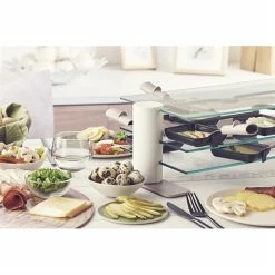 Raclette 10 Personnes Transparence MINERAL -de Buyer Soldes Magasin 780285 3 2 Raclette 10 personnes Transparence MINERAL Lagrange