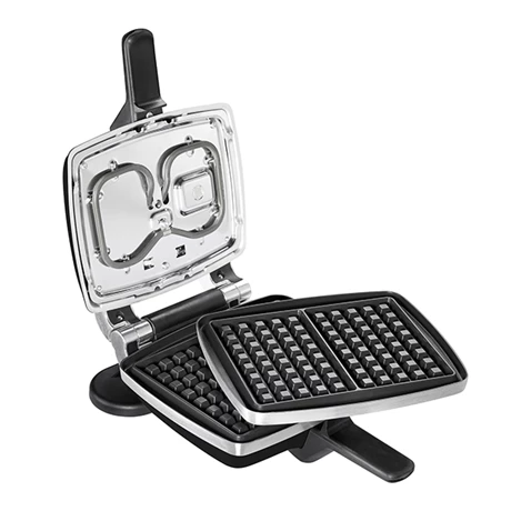 Gaufrier électrique Super 2 Antiadhésif 3 Plaques (gaufres, Gaufrettes Et Croque-monsieur) 4 Gaufrier électrique Super 2 Antiadhésif 3 Plaques (gaufres, Gaufrettes Et Croque-monsieur) – Image 2