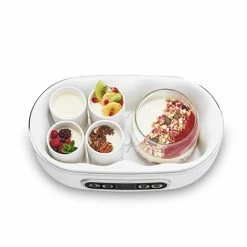 Yaourtière Automatique 4 Programmes 20 W Blanc Et Noir -de Buyer Soldes Magasin 780296 2 1 Yaourtiere automatique 4 programmes 20 W blanc et noir Simeo