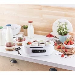 Yaourtière Automatique 4 Programmes 20 W Blanc Et Noir -de Buyer Soldes Magasin 780296 3 1 Yaourtiere automatique 4 programmes 20 W blanc et noir Simeo