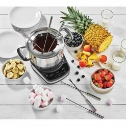 Fondue électrique Digitale Inox 1,2 L 8 Personnes 1200 W -de Buyer Soldes Magasin 780297 3 1 Fondue electrique digitale inox 1 2 L 8 personnes 1200 W Simeo