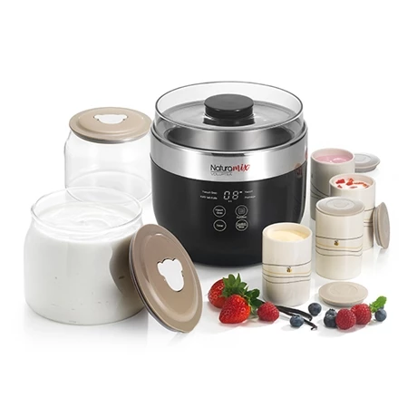 Yaourtière Fromagère 4 Programmes 20 W Noir 3 Yaourtière Fromagère 4 Programmes 20 W Noir