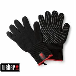Weber Gants Premium Thermorésistants Spécial Barbecue - Taille L XL, Noir