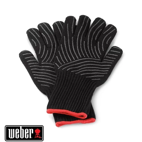 Weber Gants Premium Thermorésistants Spécial Barbecue - Taille L XL, Noir 4 Weber Gants Premium Thermorésistants Spécial Barbecue - Taille L XL, Noir – Image 2