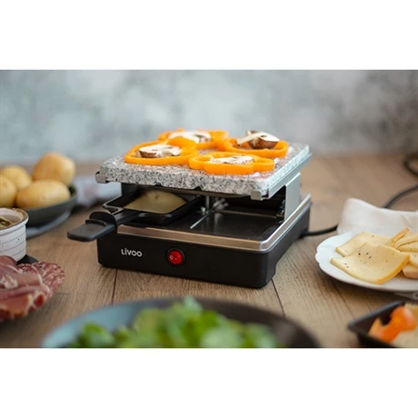 LIVOO Appareil à Raclette 4 Personnes 600 W 7 LIVOO Appareil à Raclette 4 Personnes 600 W – Image 5